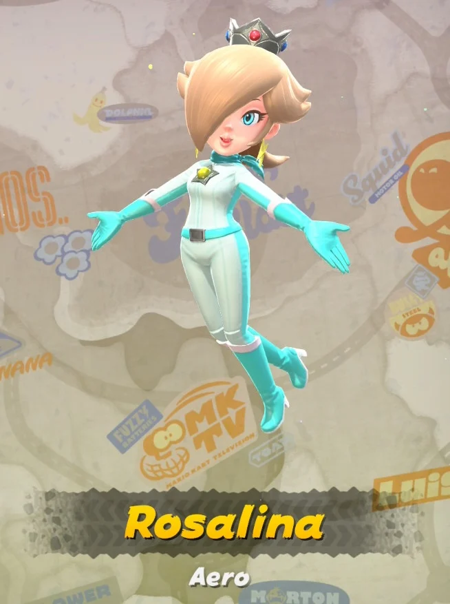 Mario Kart World Rosalina Costumes