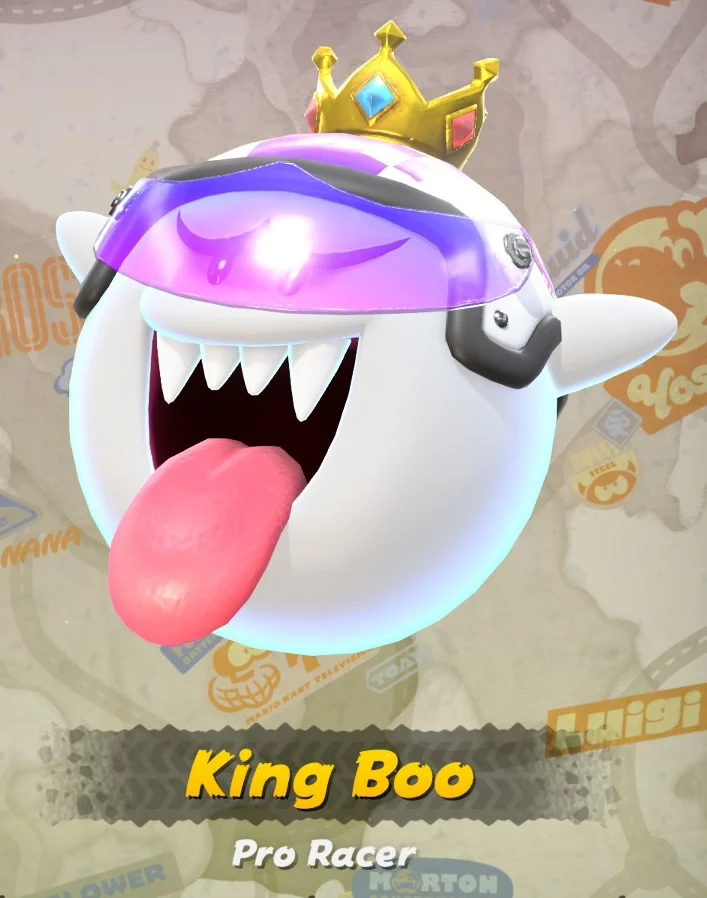 Mario Kart World King Boo Costumes