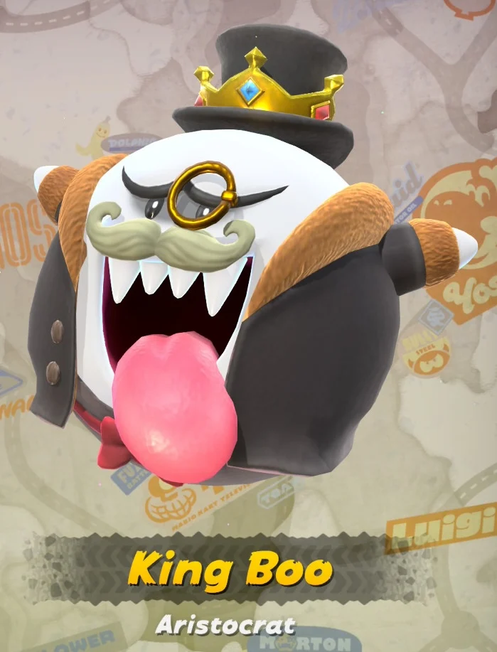 Mario Kart World King Boo Costumes