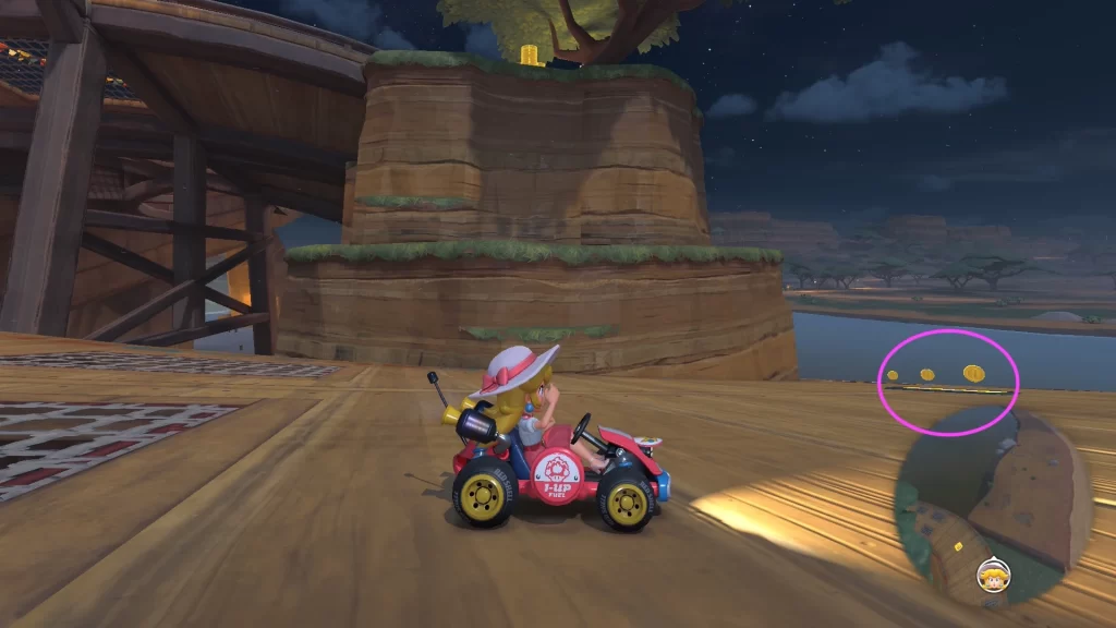 Mario Kart World Faraway Oasis ? Panel