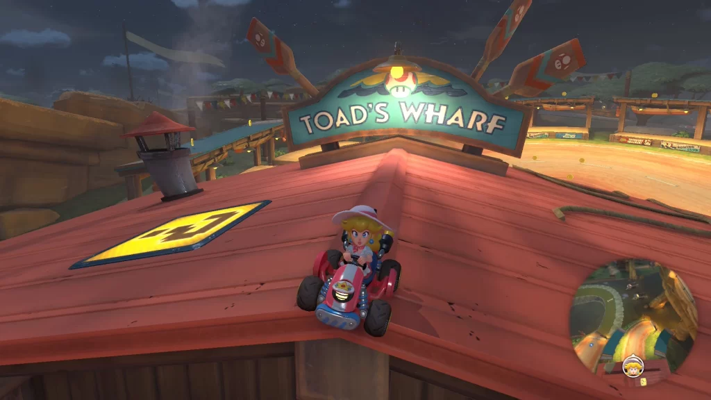 Mario Kart World Faraway Oasis ? Panels