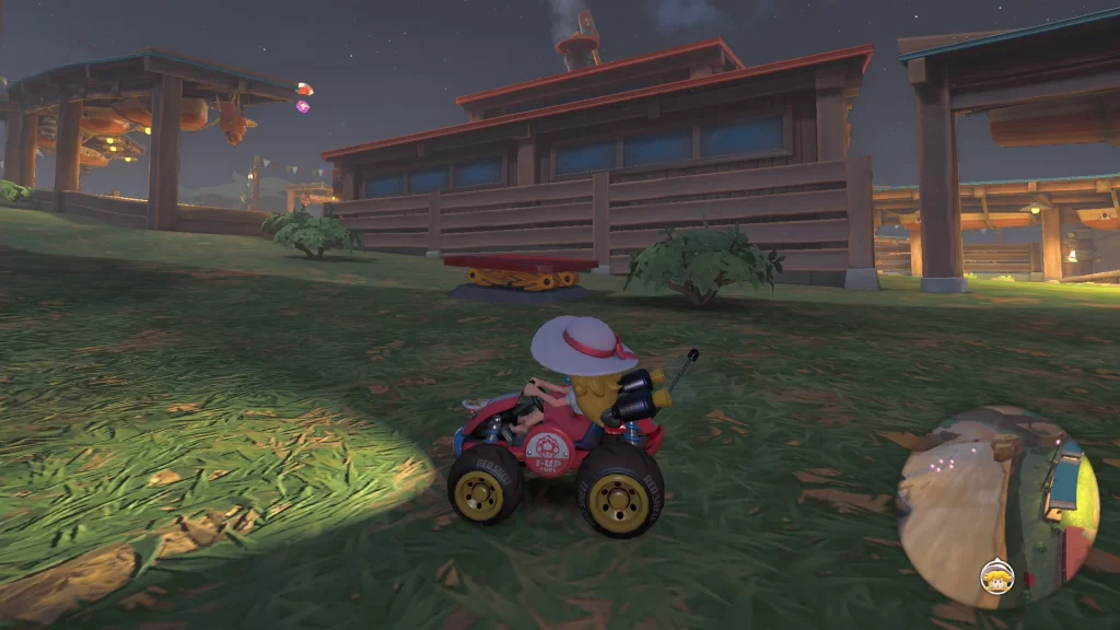 Mario Kart World Faraway Oasis ? Panel