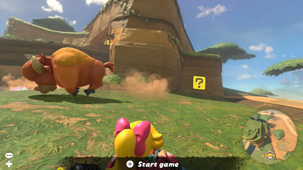 Mario Kart World Faraway Oasis ? Panel