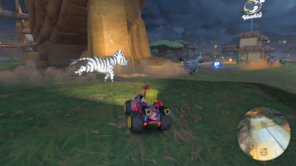 Mario Kart World Faraway Oasis ? Panel