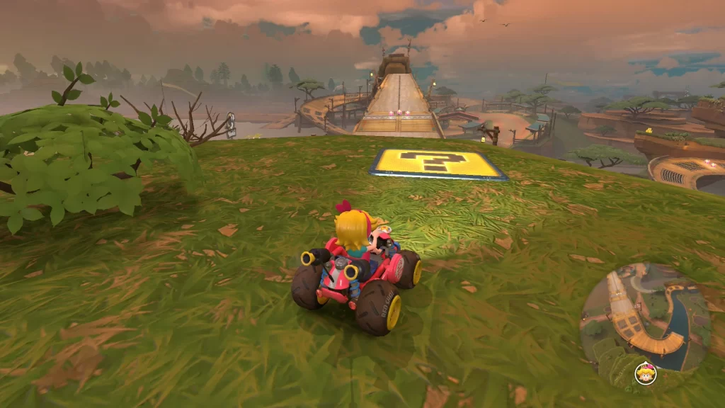 Mario Kart World Faraway Oasis ? Panel