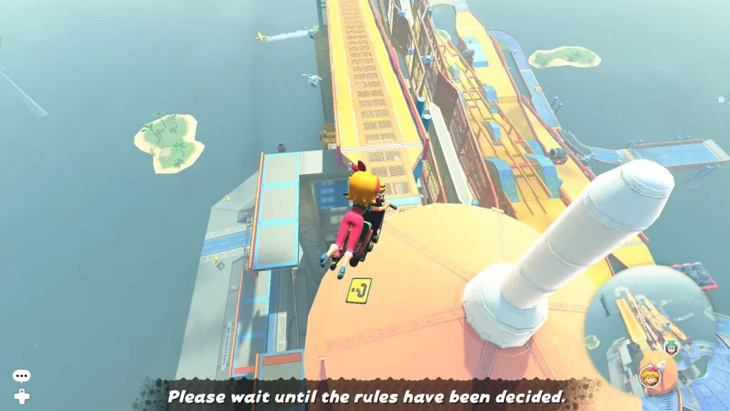 DK Spaceport Panel in Mario Kart World
