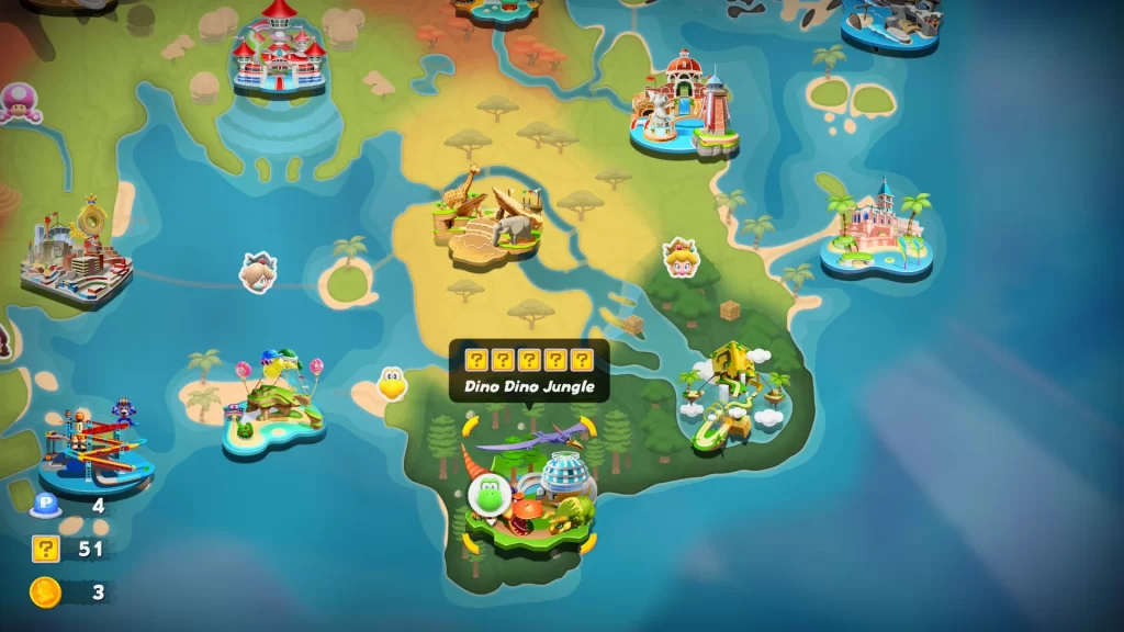 Mario Kart World Dino Dino Jungle ? Panels