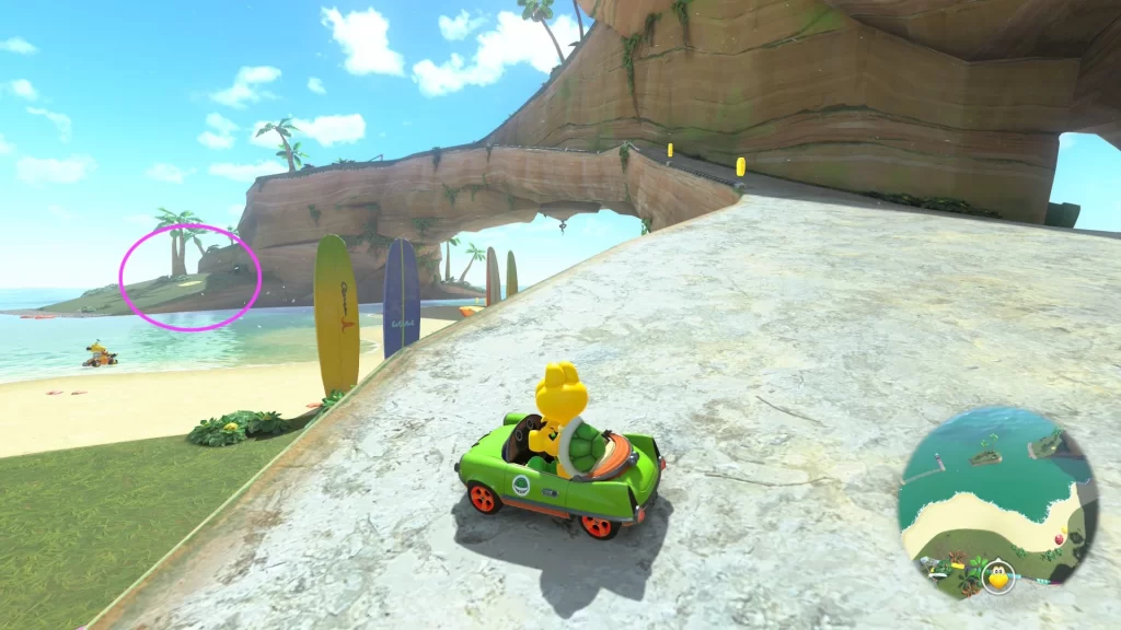 Mario Kart World Koopa Troopa Beach