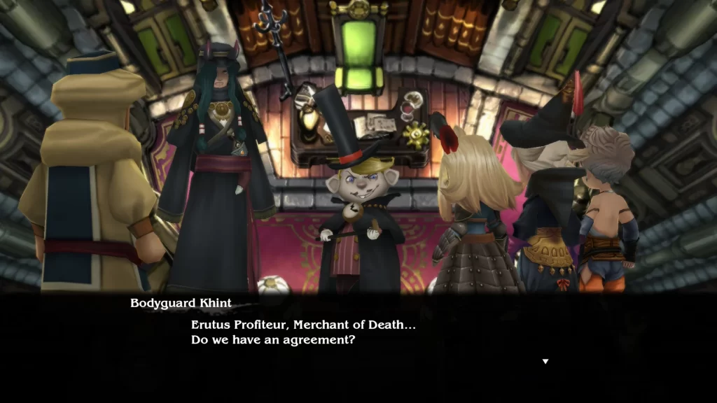 Bodyguard Khint Bravely Default Flying Fairy Harena Ruins