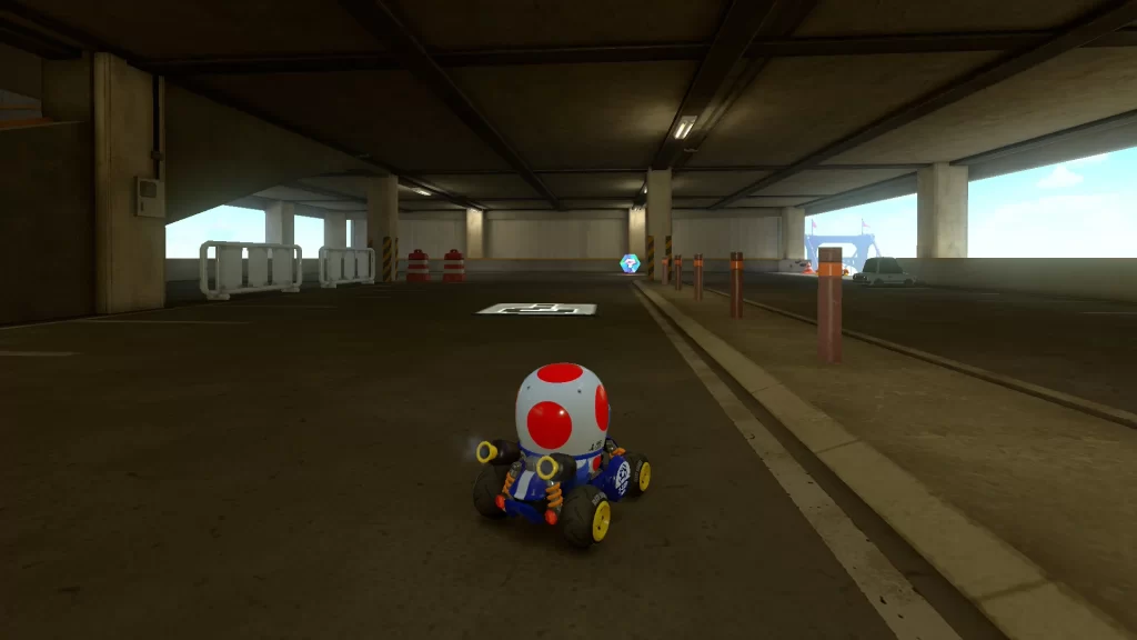 Mario Kart world Crown City ? Panel