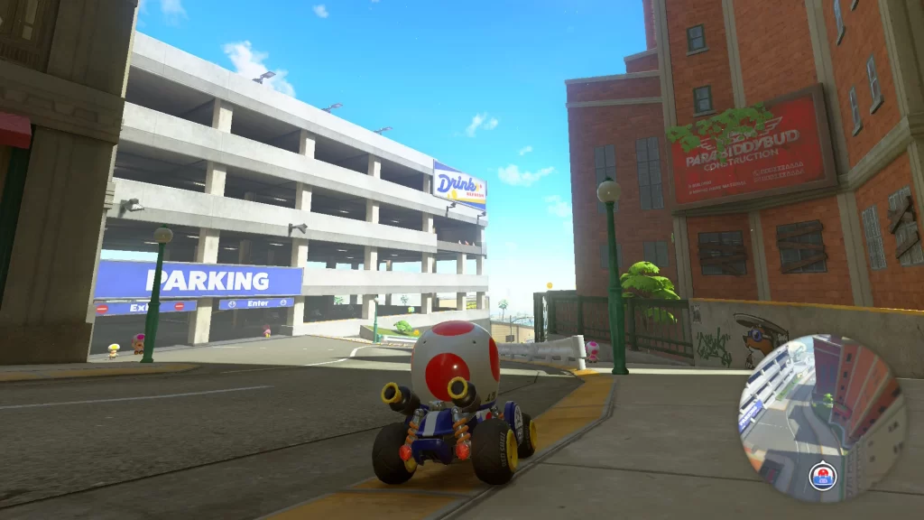 Mario Kart World Crown City ? Panels