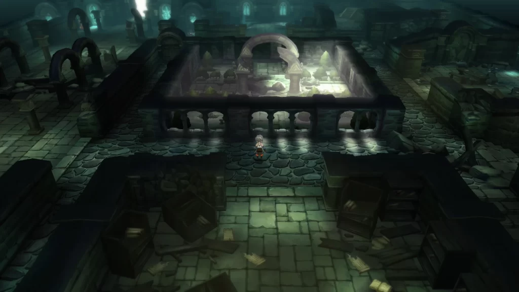 Bravely Default Flying Fairy Temple of Wind B1