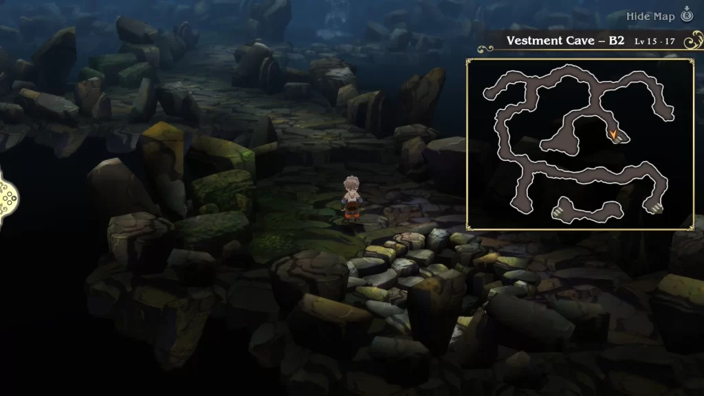 Bravely Default Flying Fairy Vestment Cave B2