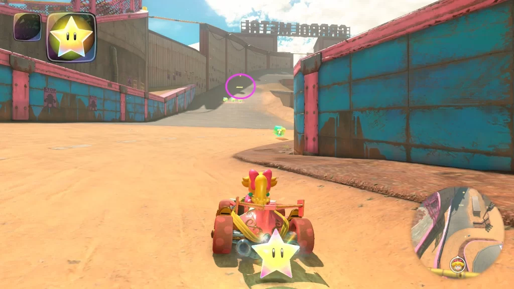 Mario Kart World Wario Stadium ? Panels