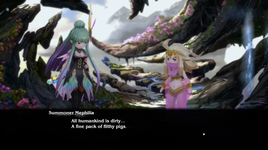 Bravely Default Flying Fairy Florem Gardens Boss Summoner Mephilia