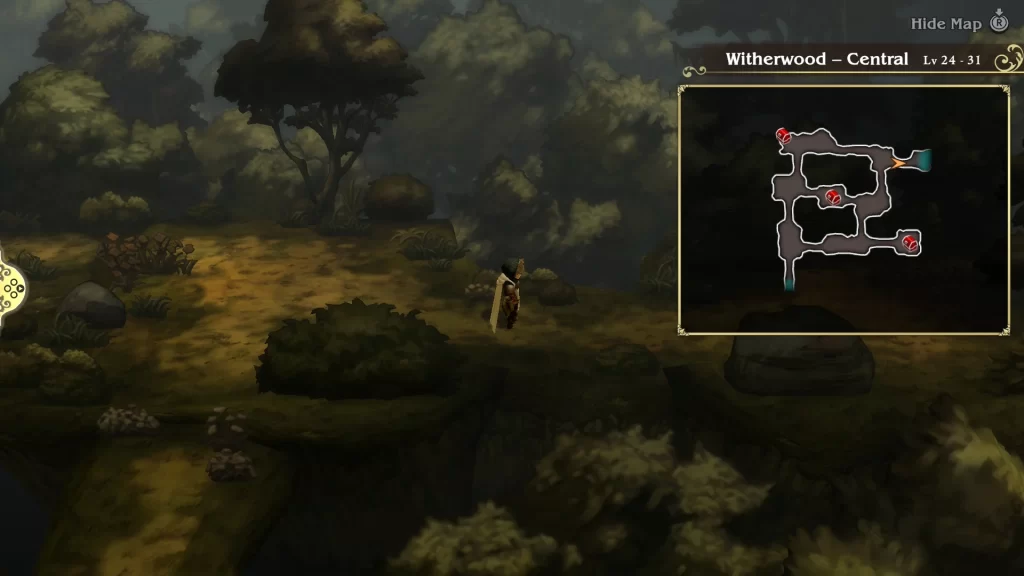 Bravely Default Flying Fairy Witherwood Central Chests