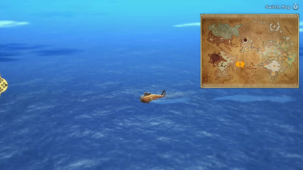 Bravely Default World Map