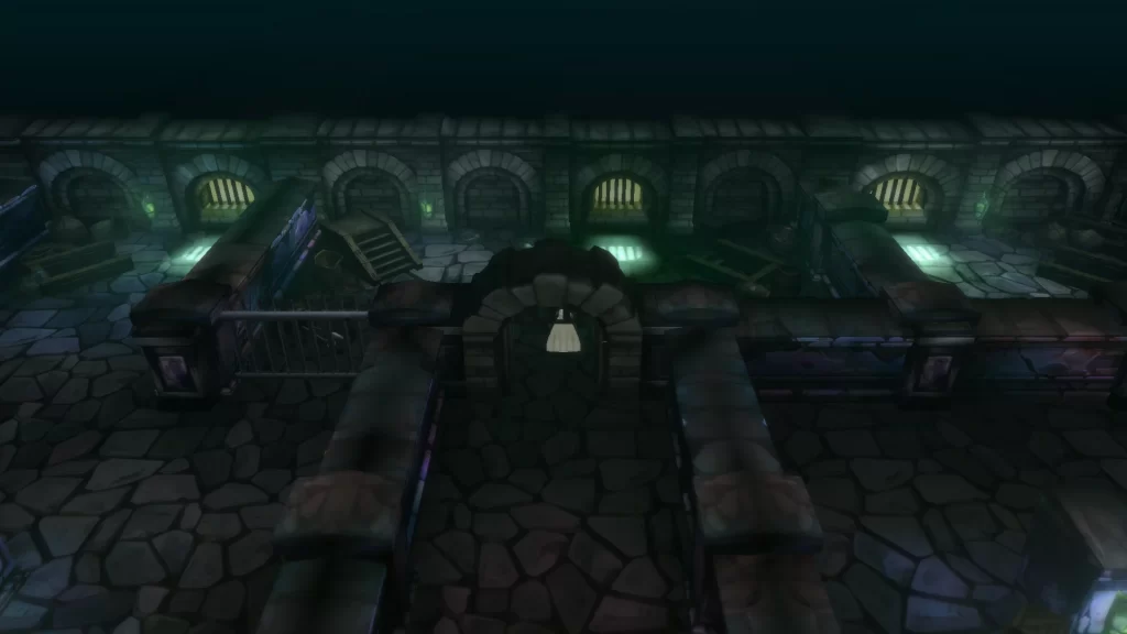 two sets of stairs in grapp keep