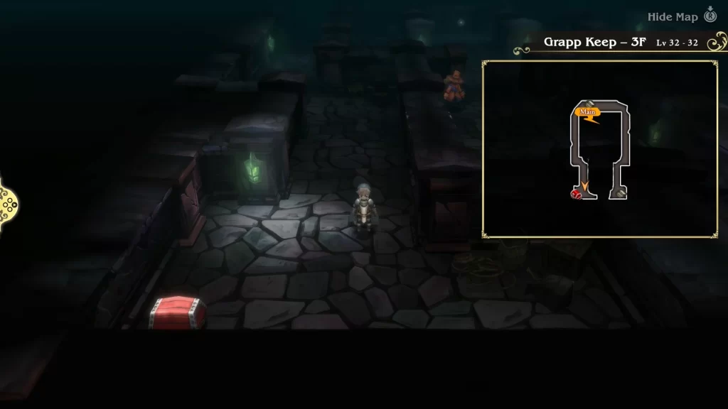 Grapp Keep 3F layout and chest location