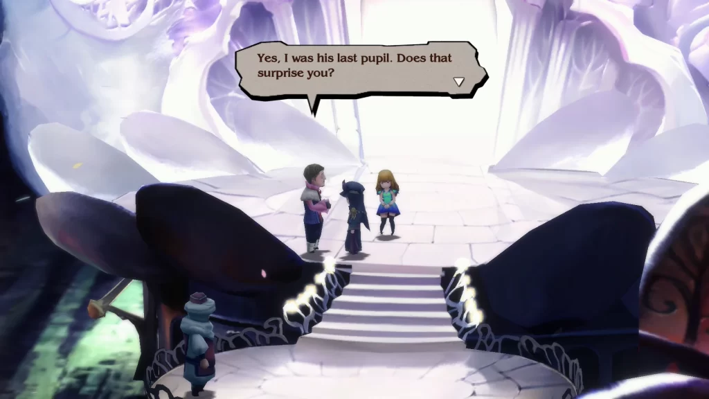 third pupil by the stage in the Plaza of Florem