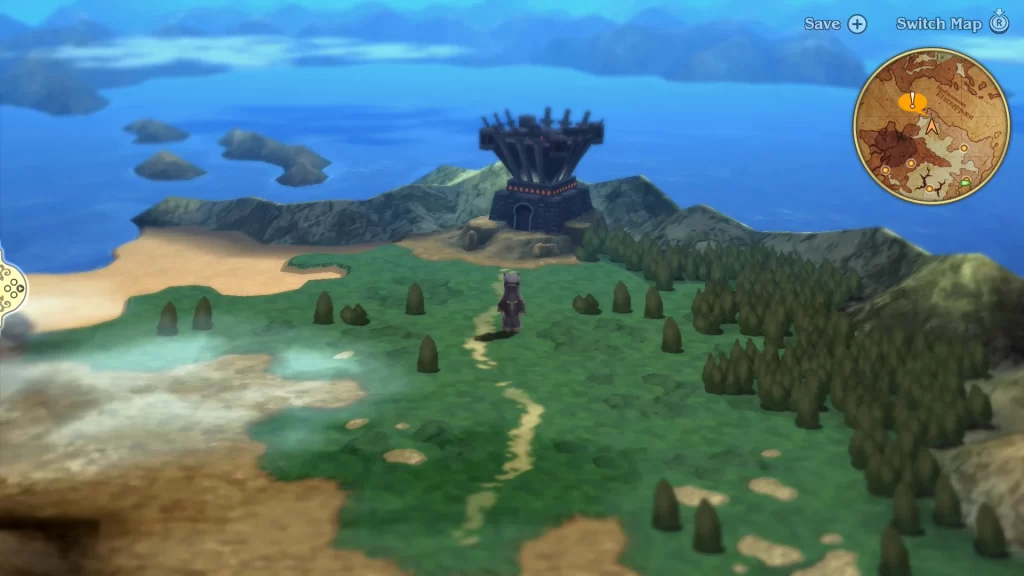 Traveling to Starkfort in Bravely Default Flying Fairy Chapter 3