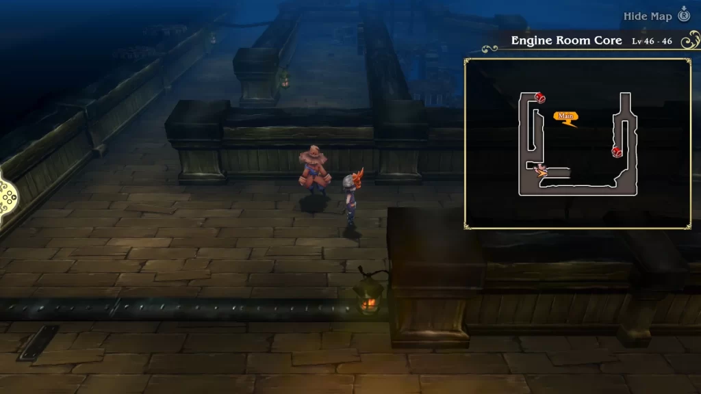 Engine Room Core layout