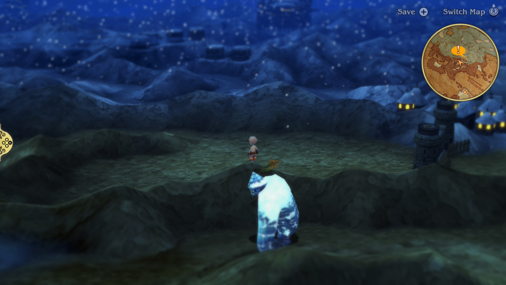 Boss Fight in Frostpeak Passage