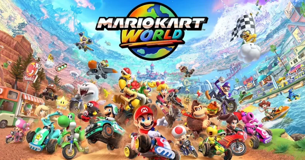 Mario Kart World Logo for Mario Kart World Guides and Walkthroughs