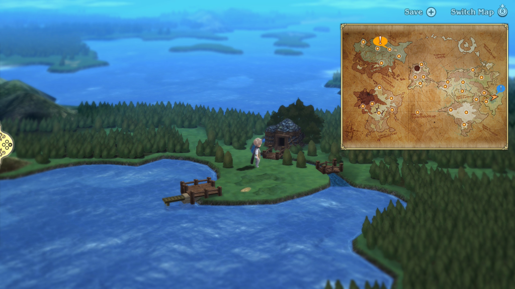Sage's house where you'll start the Conjurer Asterisk sub-scenario in Bravely Default Flying Fairy