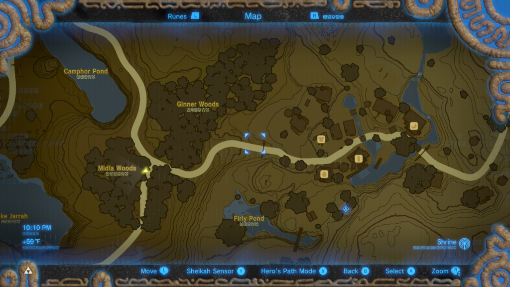 Where to farm wood in The Legend of Zelda Breath of the Wild