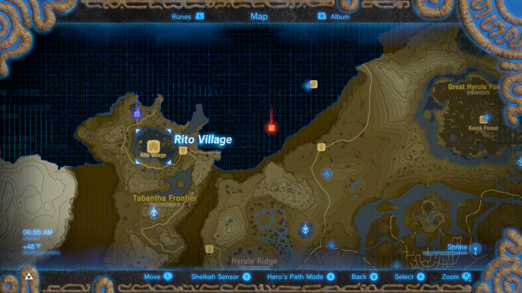 The Legend of Zelda Breath of the Wild Snowquill Armor