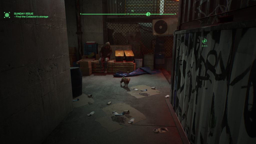 Where to pet the cat in RoboCop