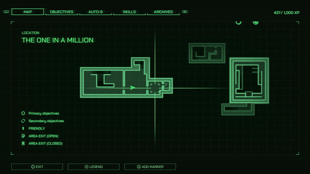 Arcade Hostage Location in The One in a Million