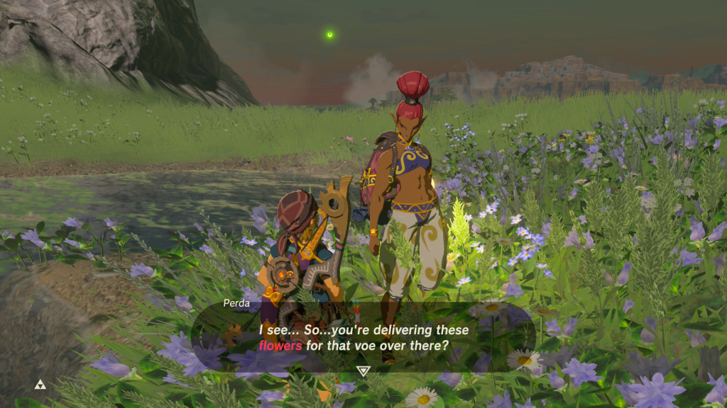 Link playing wingman