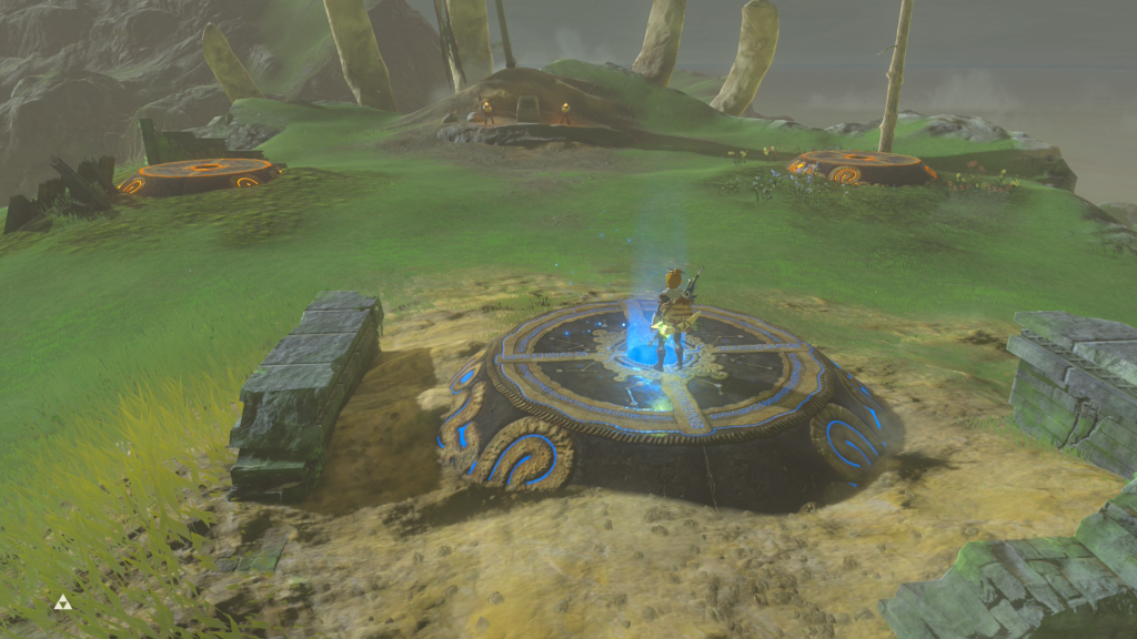 pedestal to place the orb in
