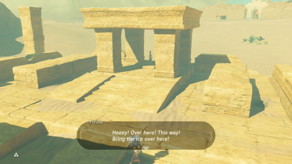 Furosa waiting for some ice