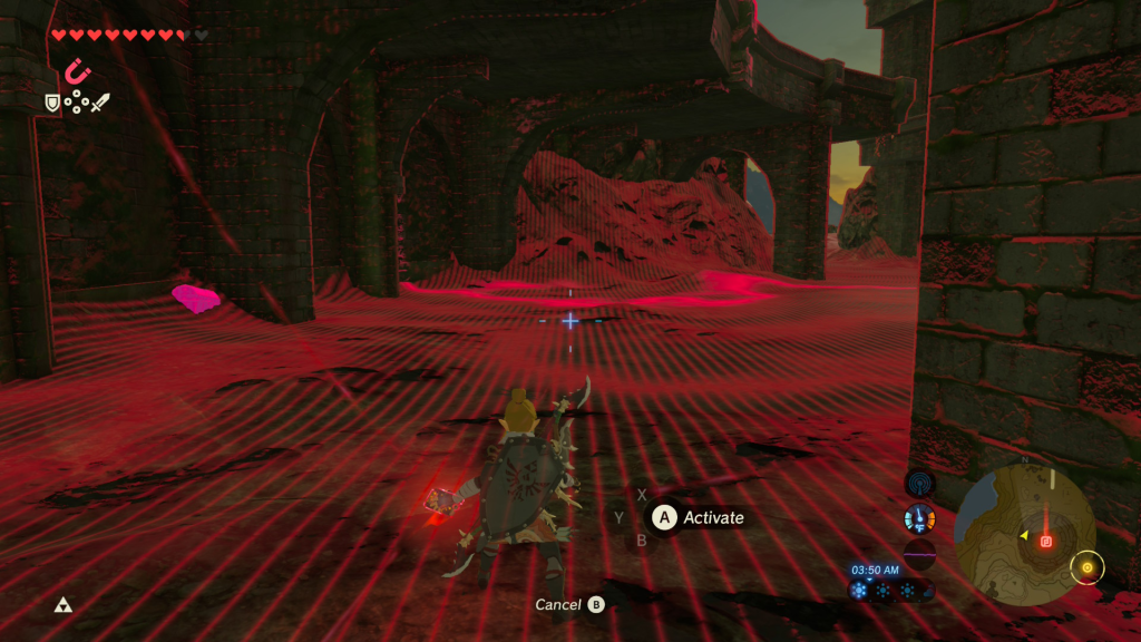 EX chest during the EX Treasure Phantasma Quest in Breath of the Wild