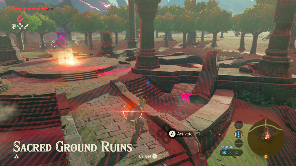 EX chest during the EX Treasure Phantasma Quest in Breath of the Wild