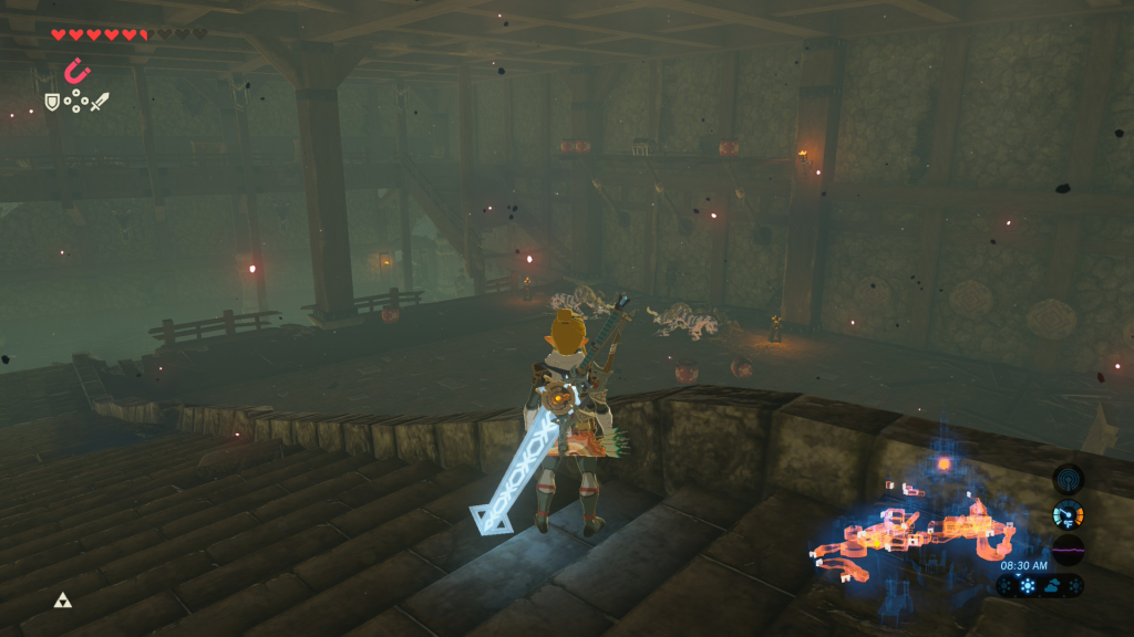 platform with the boots