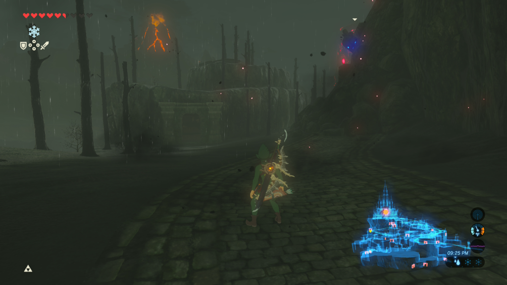 path to the library during the EX Royal Guard Rumors Quest in Breath of the Wild