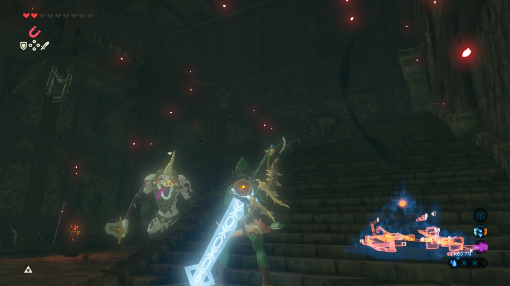 stairs to climb up during the EX Royal Guard Rumors Quest in Breath of the Wild