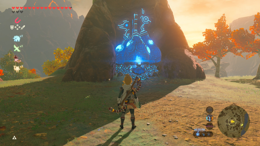 the blue flame