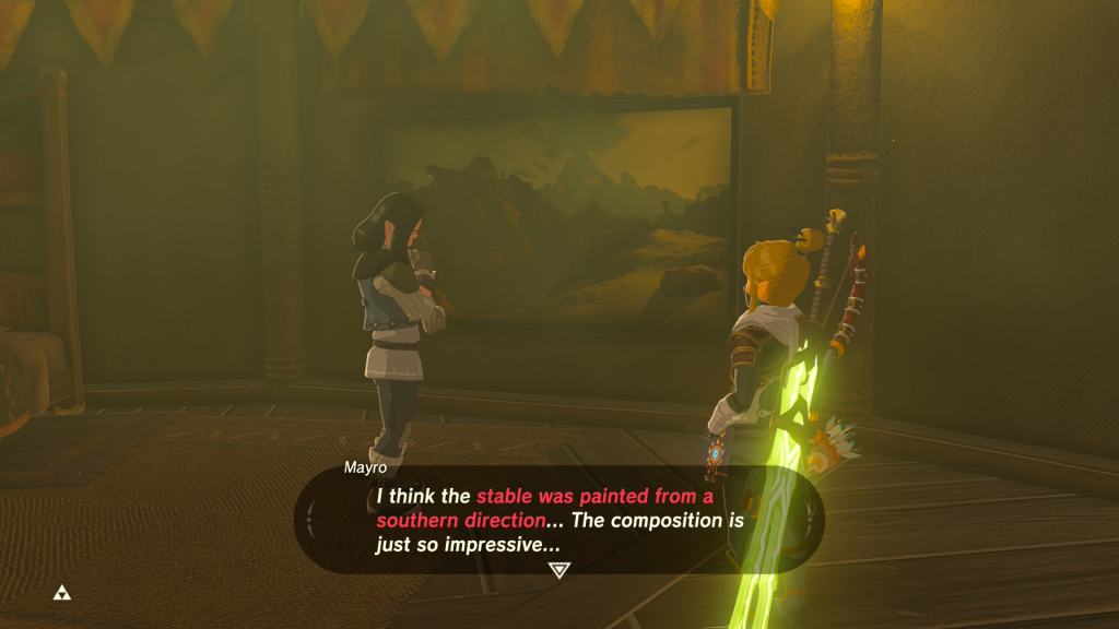 A Landscape of A Stable Breath of the Wild