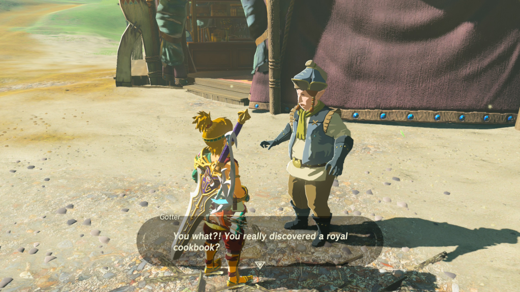 giving Gotter some royal dishes