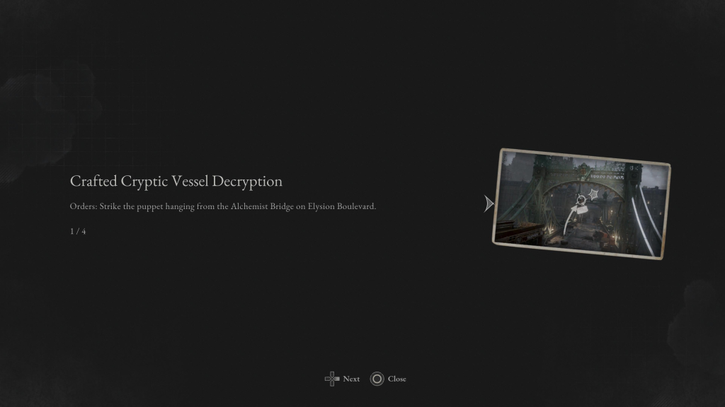 Crafted Cryptic Vessel Decryption