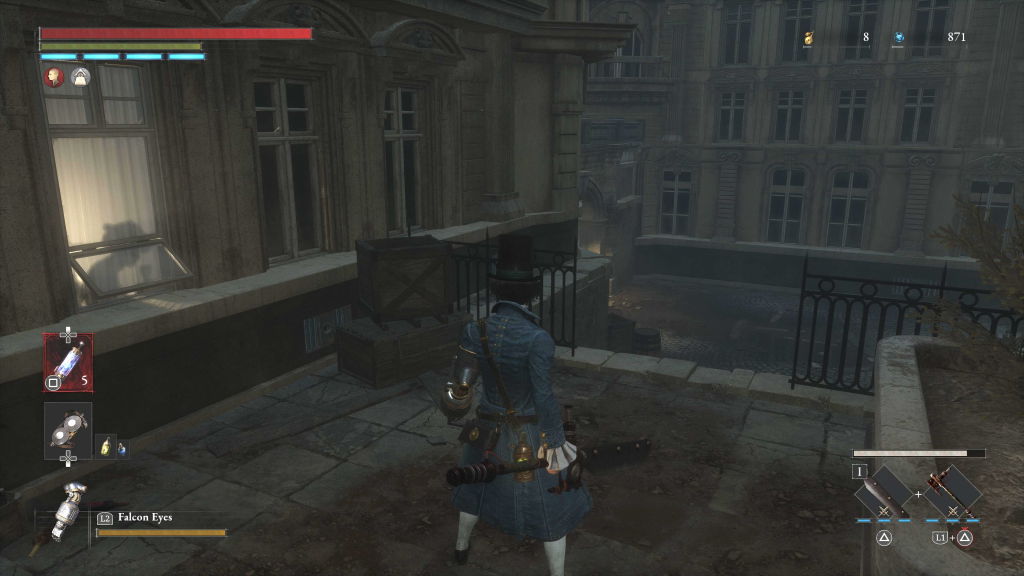 Lies of P Old Lady at the Window