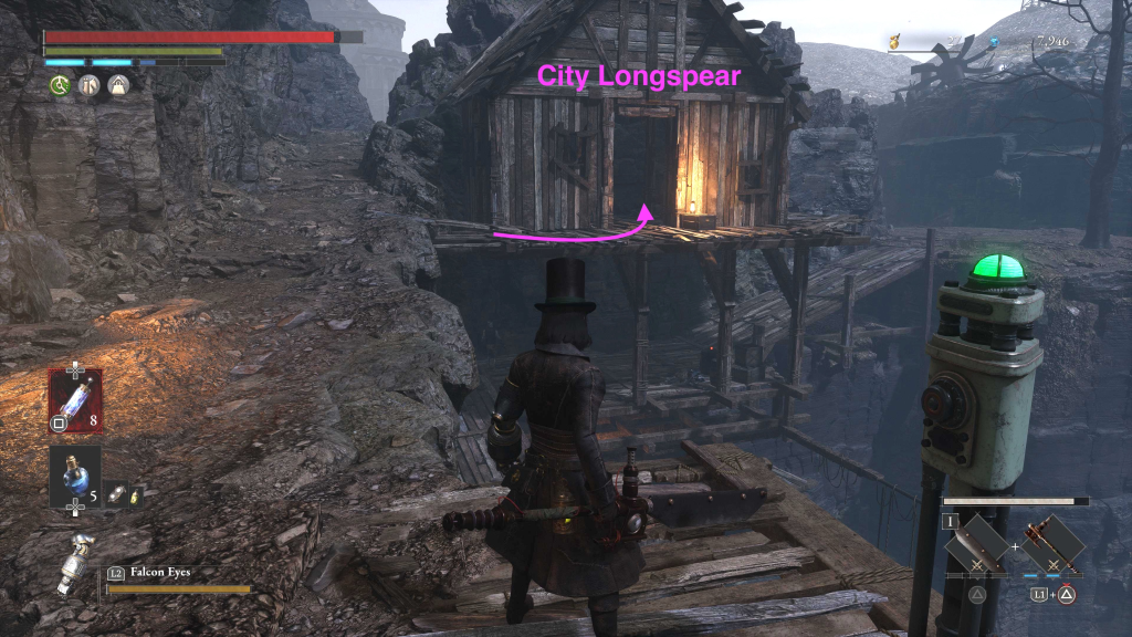 Barren Swamp Ravine City Longspear in Lies of P