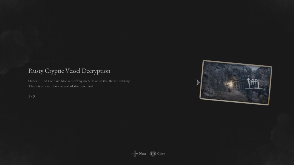Rusty Cryptic Vessel Lies of P