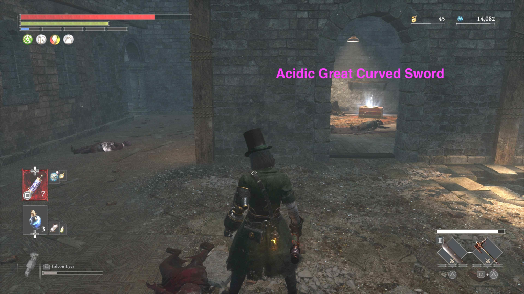Acidic Great Curved Sword