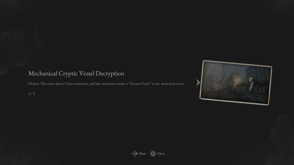 Mechanical Cryptic Vessel Decryption Lies of P
